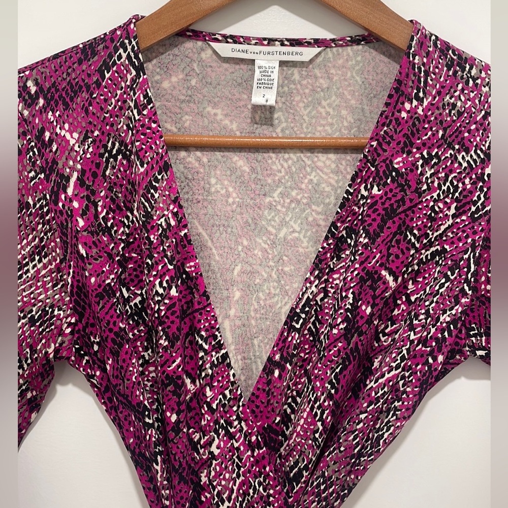 Diane Von Furstenberg Julian Wrap Dress